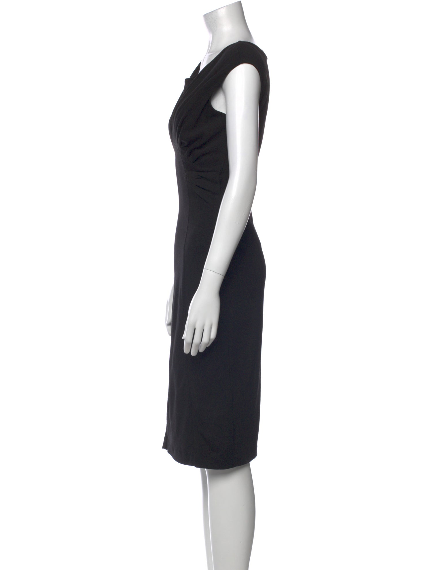 Roberto Cavalli Wool Midi Length Dress