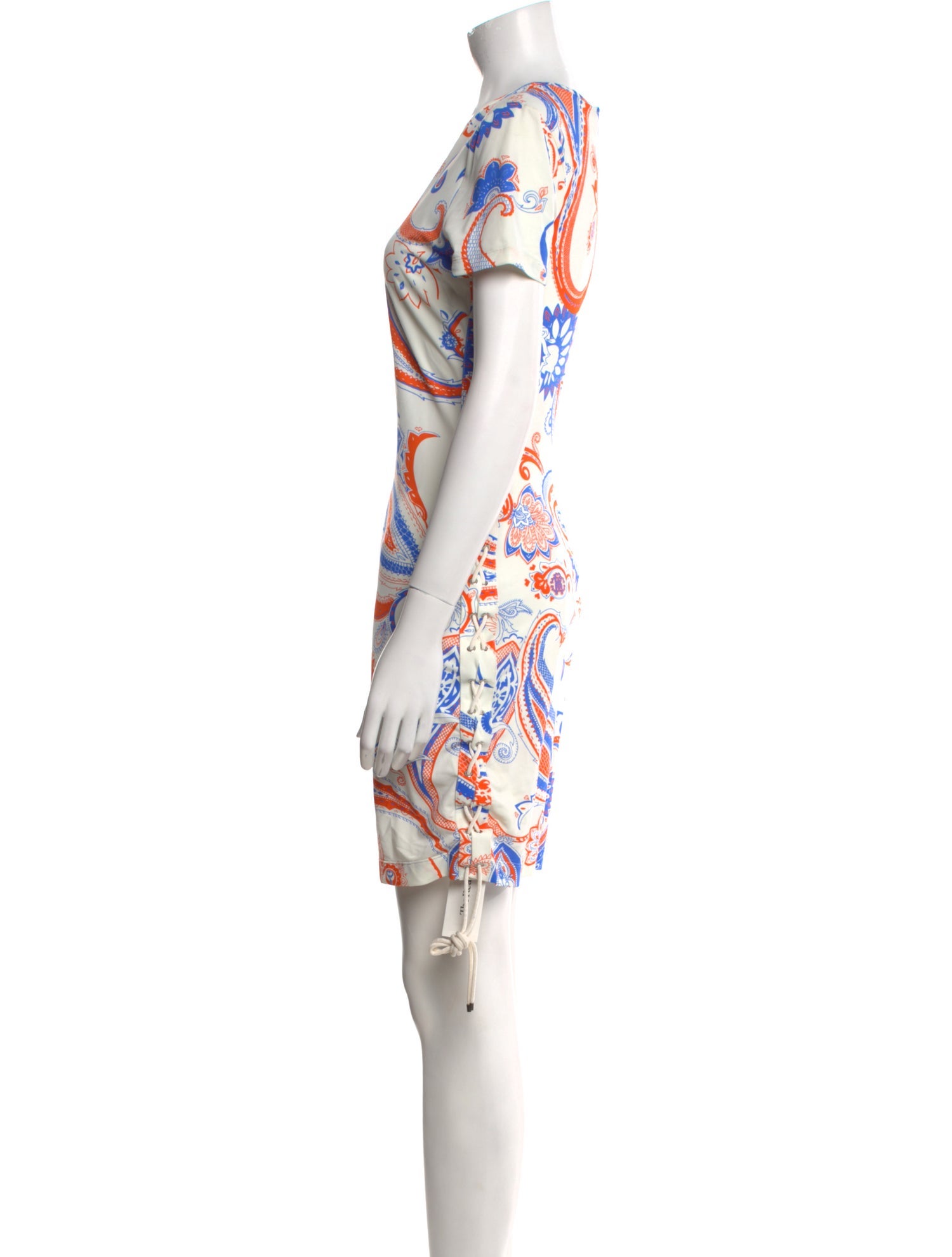 Roberto Cavalli Printed Mini Dress w/ Tags
