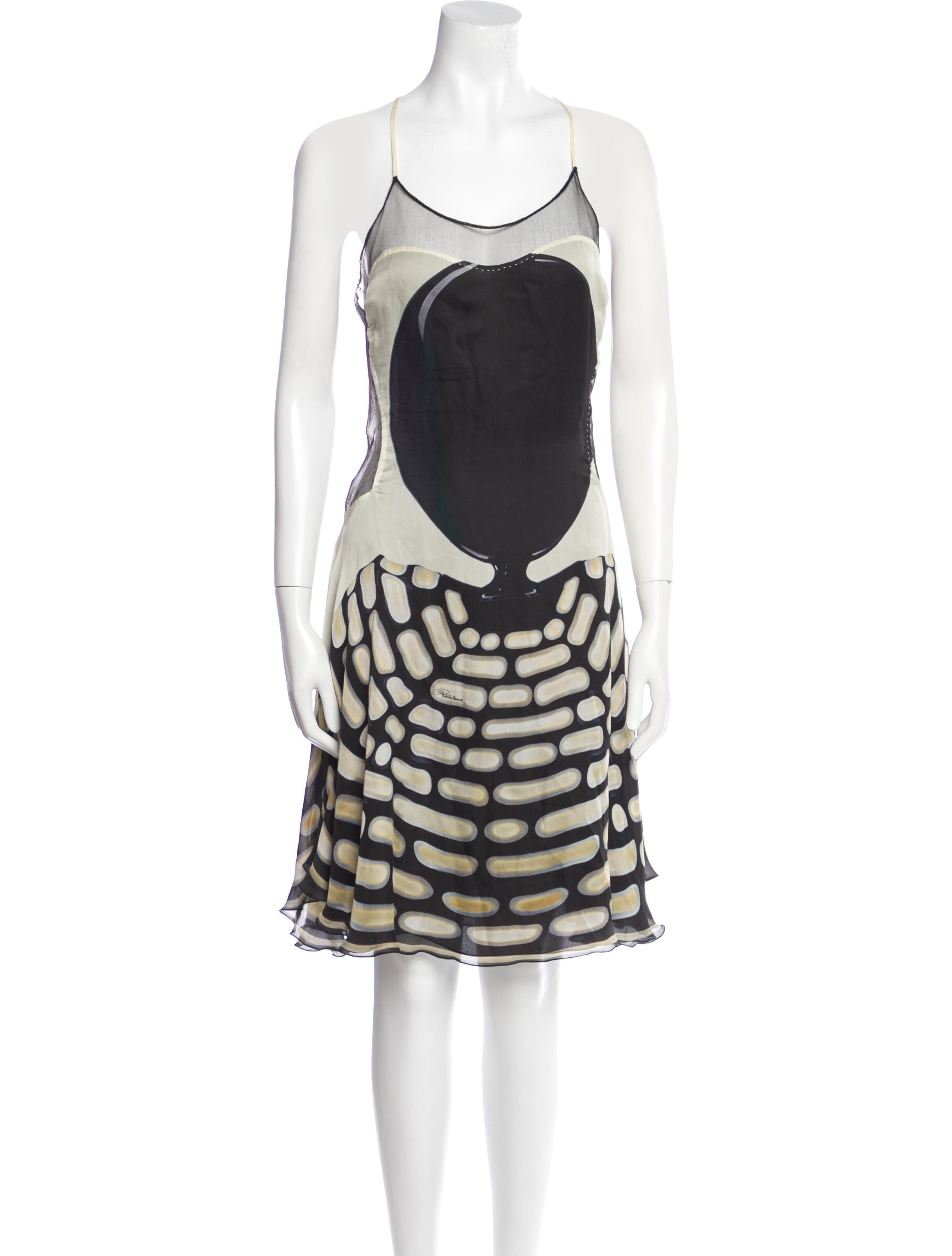 Roberto Cavalli Vintage Knee-Length Dress