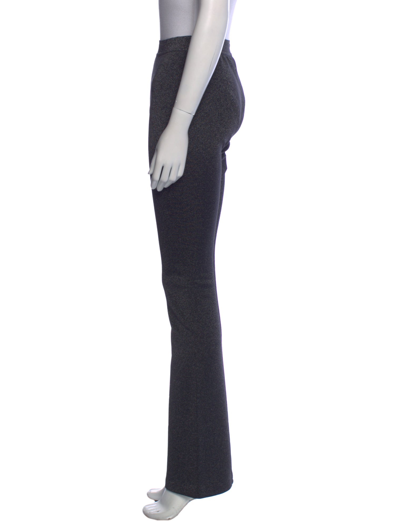 Roberto Cavalli Virgin Wool Wide Leg Pants