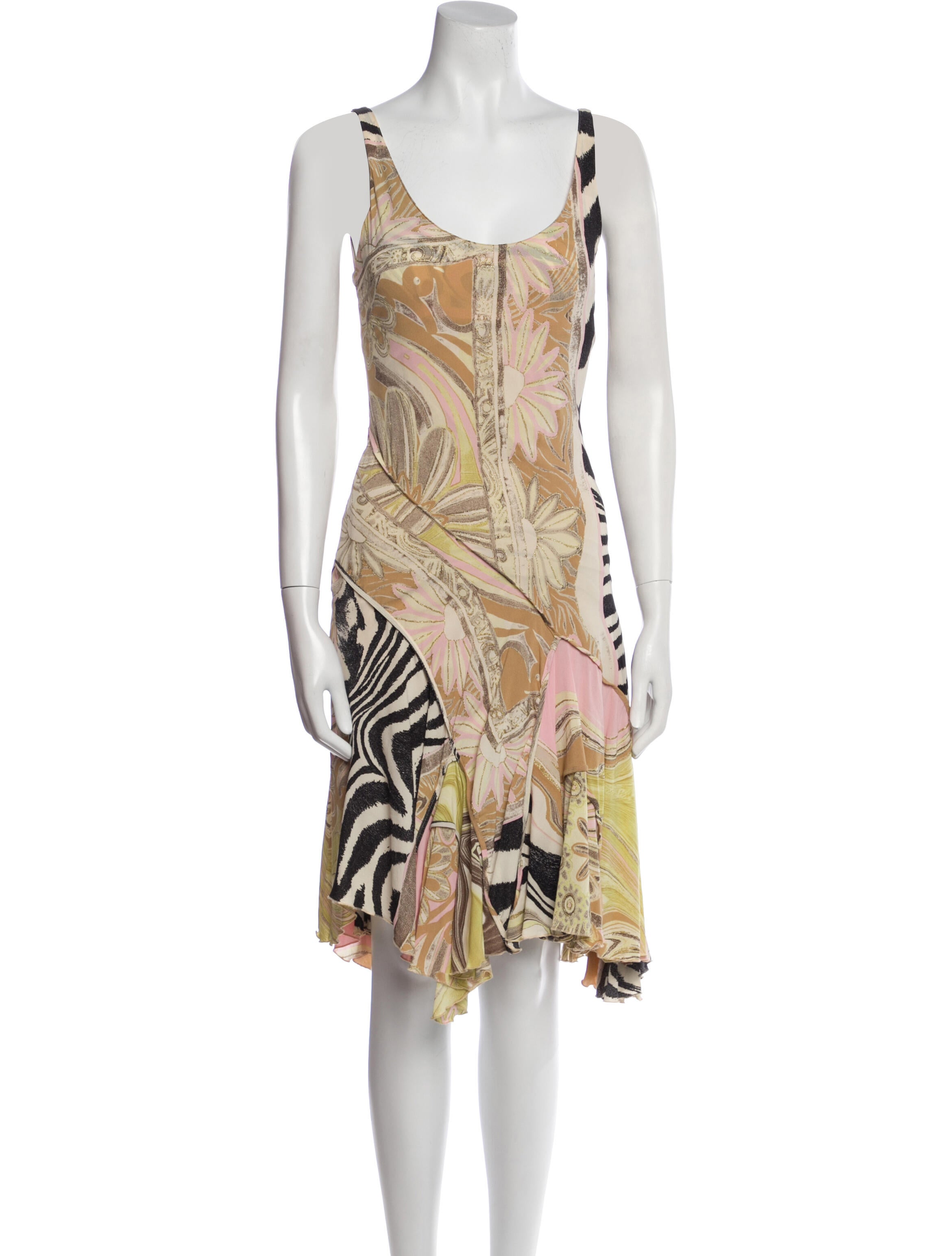 Roberto Cavalli Vintage Midi Length Dress