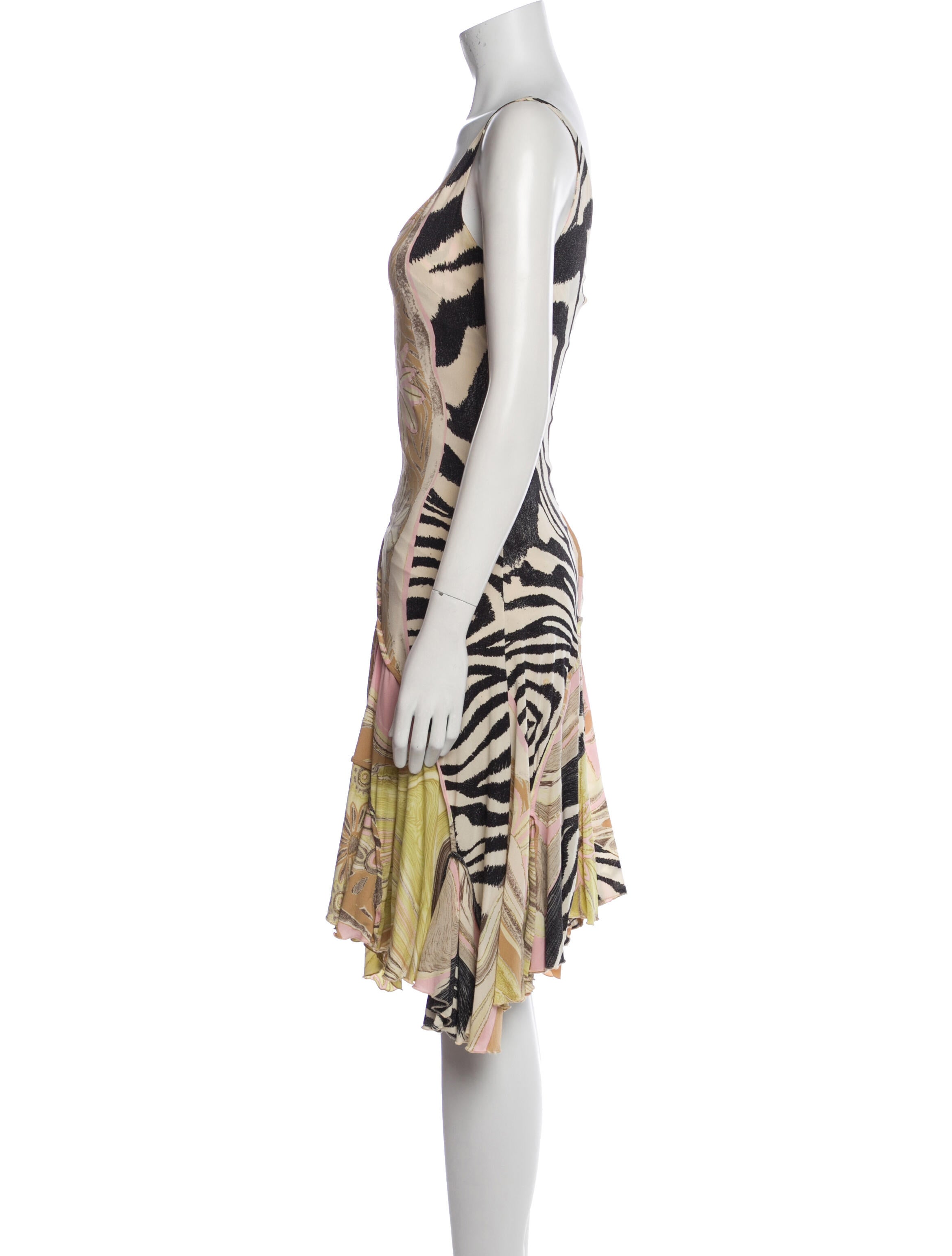 Roberto Cavalli Vintage Midi Length Dress