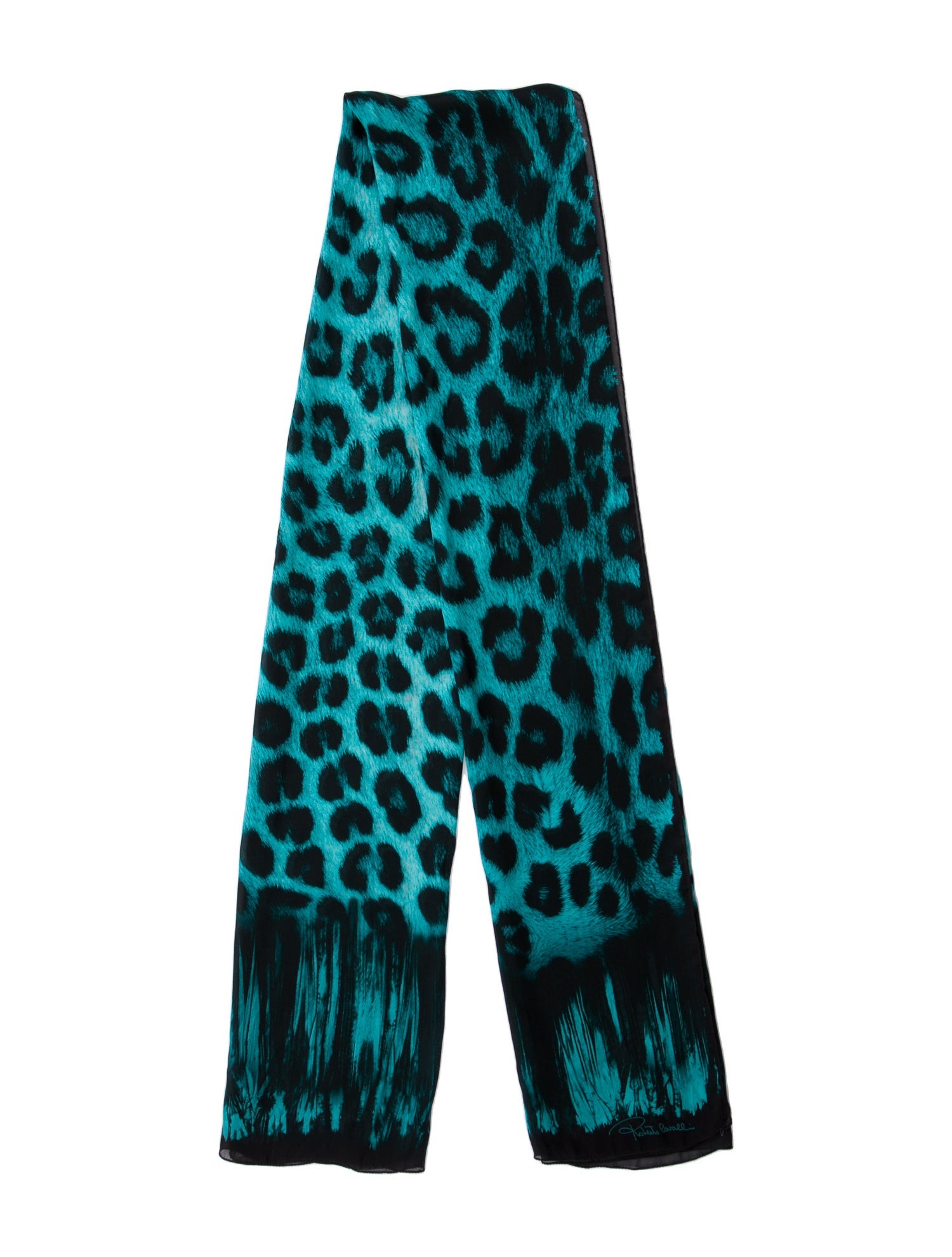 Roberto Cavalli Animal Print Scarf