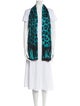Roberto Cavalli Animal Print Scarf
