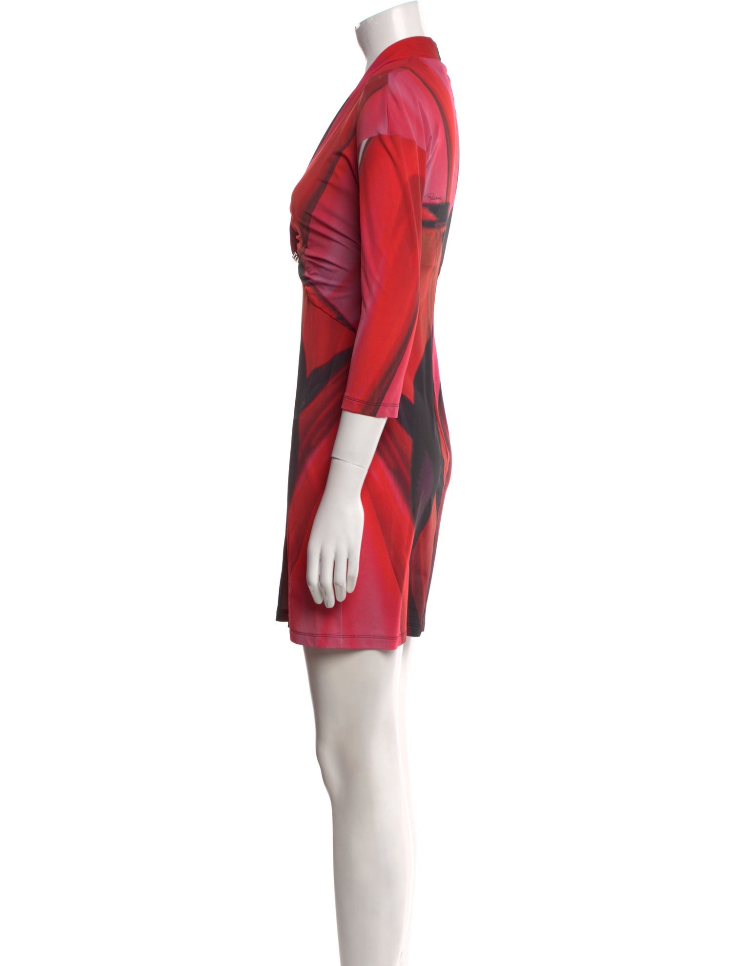 Roberto Cavalli Nylon Mini Dress