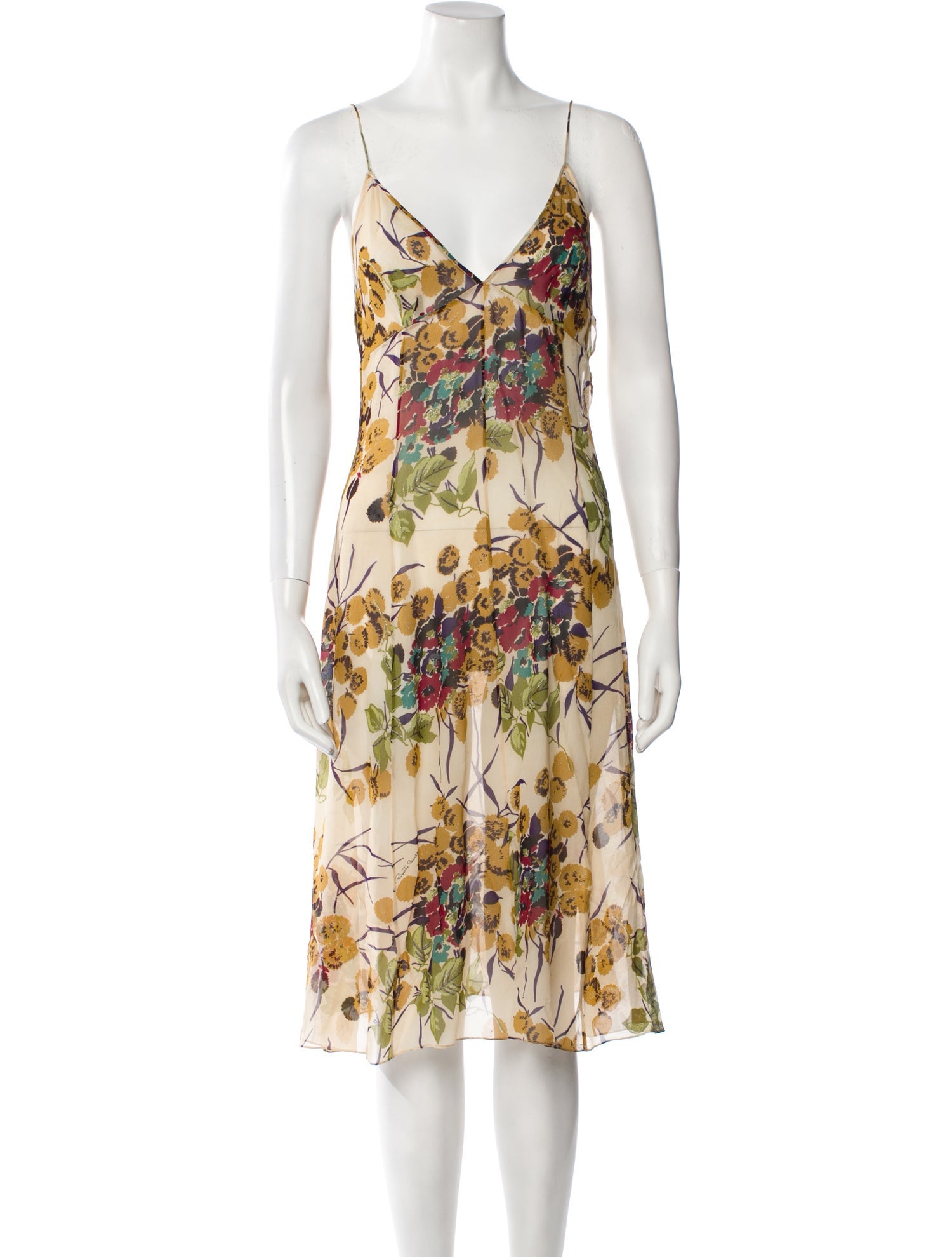 Roberto Cavalli Vintage Midi Length Dress
