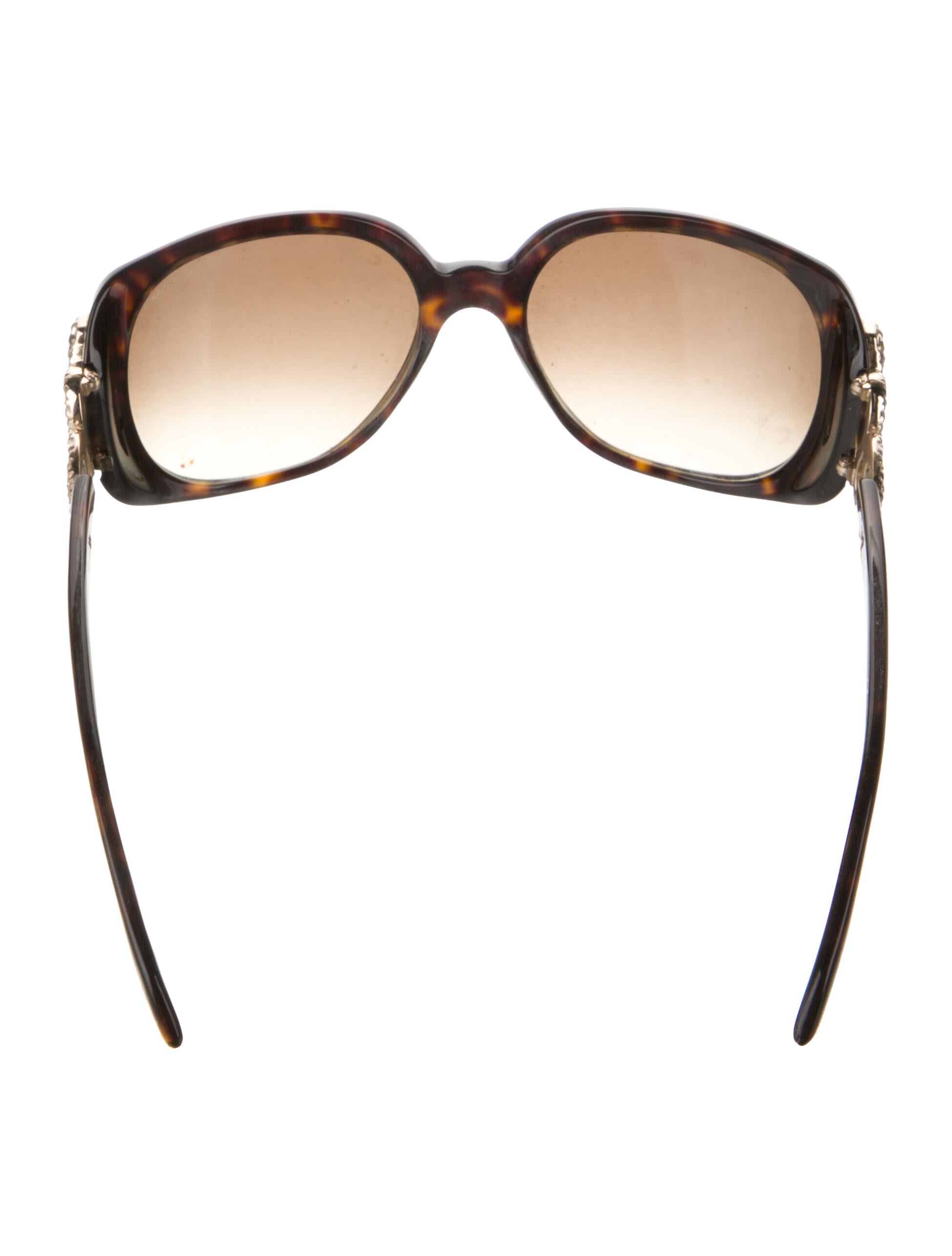 Roberto Cavalli Oversize Gradient Sunglasses