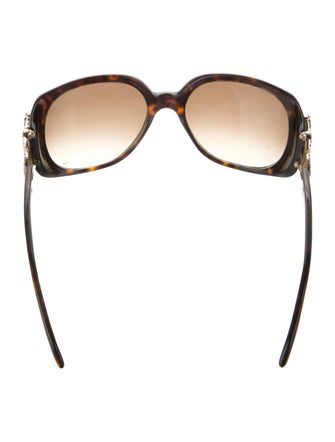 Roberto Cavalli Oversize Gradient Sunglasses