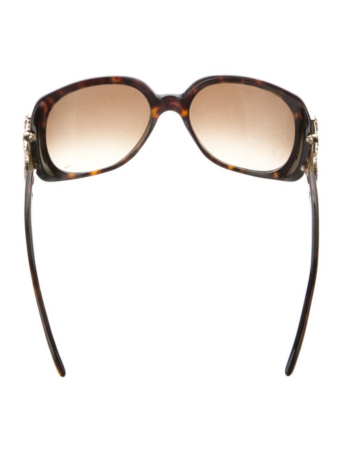 Roberto Cavalli Oversize Gradient Sunglasses
