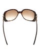 Roberto Cavalli Oversize Gradient Sunglasses