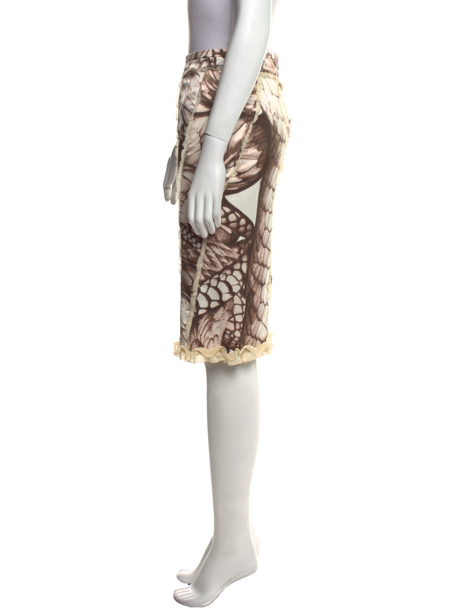 Just Cavalli Vintage Knee-Length Skirt