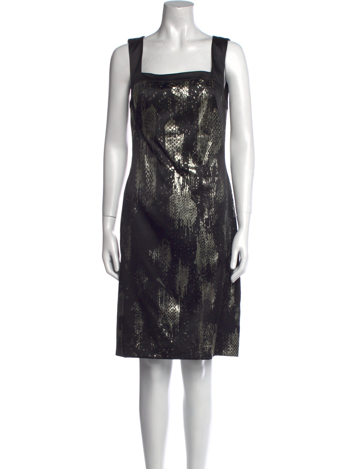 Roberto Cavalli Printed Knee-Length Dress
