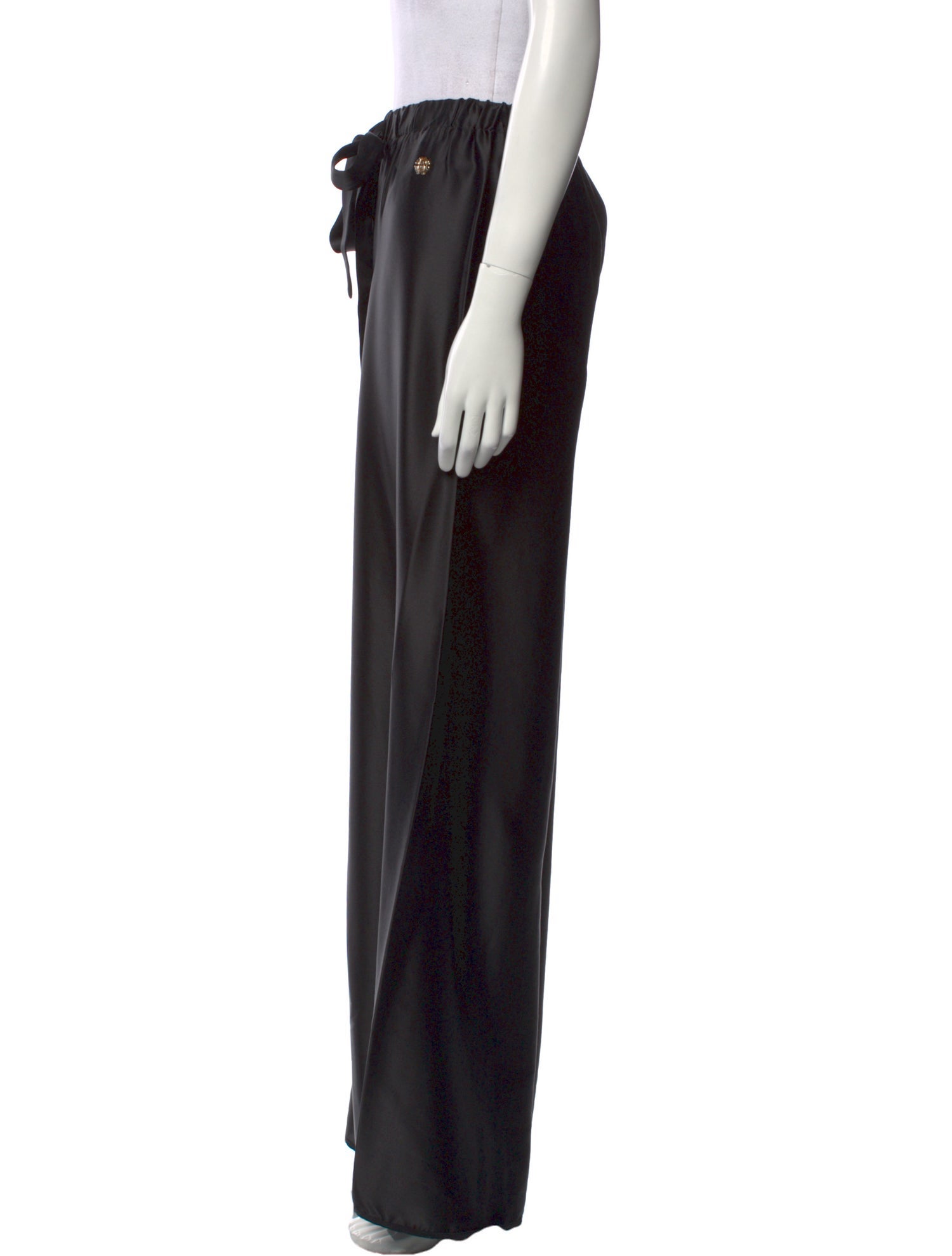 Roberto Cavalli Silk Wide Leg Pants