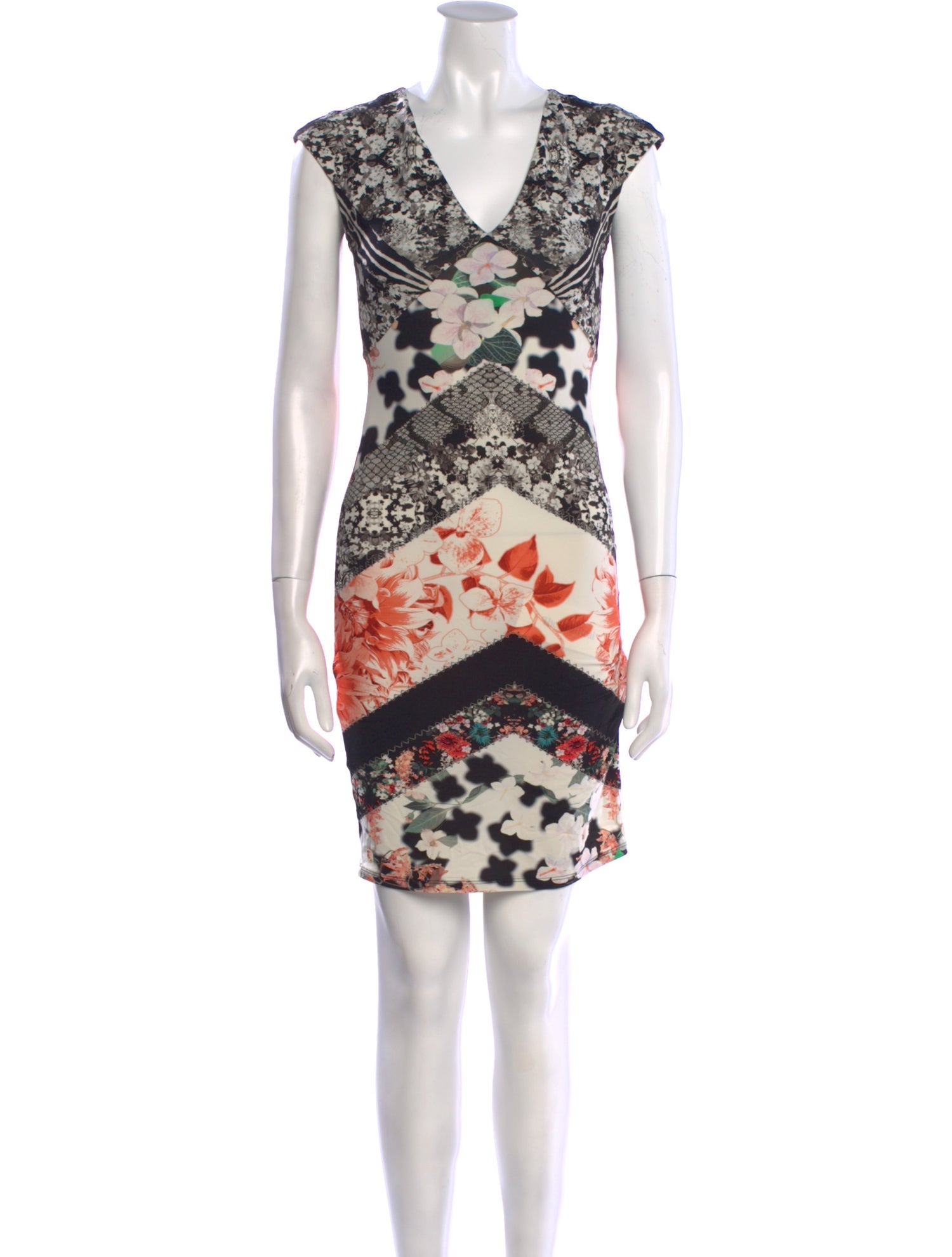 Roberto Cavalli Printed Mini Dress