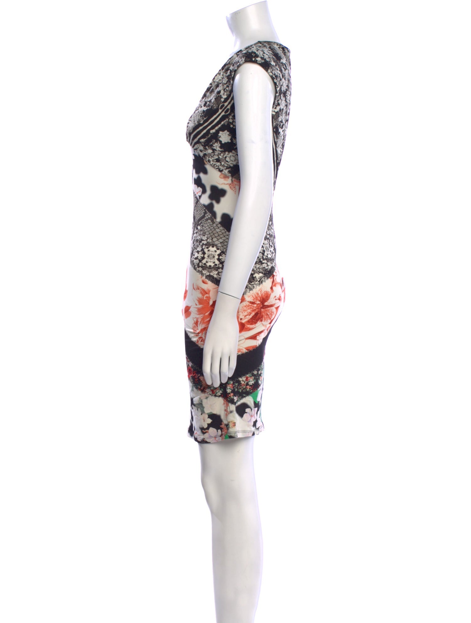 Roberto Cavalli Printed Mini Dress