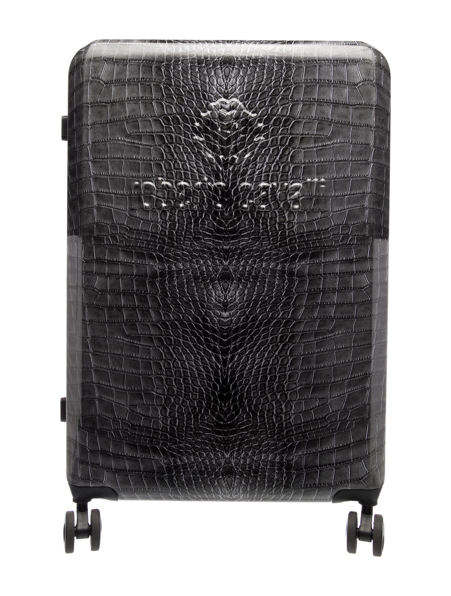 Roberto Cavalli Animal Print Suitcase