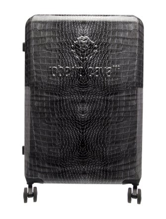 Roberto Cavalli Animal Print Suitcase