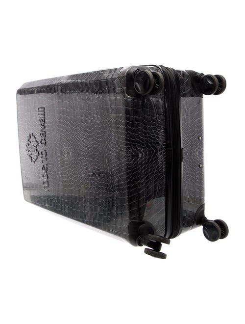 Roberto Cavalli Animal Print Suitcase