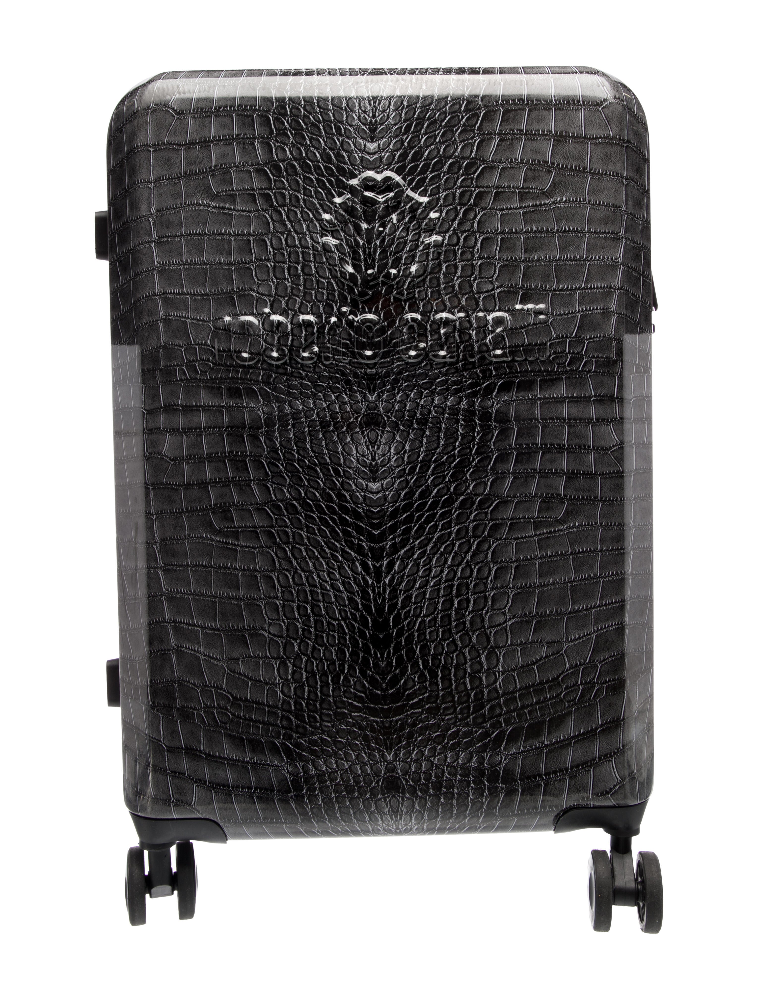 Roberto Cavalli Animal Print Suitcase