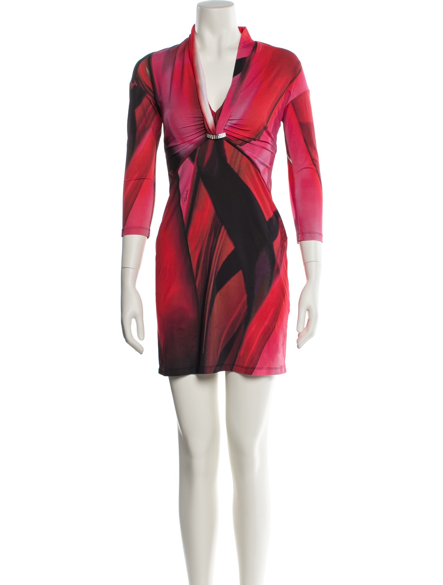 Roberto Cavalli Printed Mini Dress