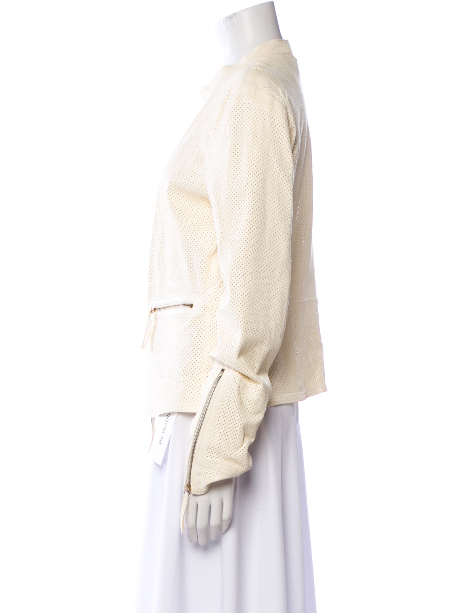 Roberto Cavalli Leather Evening Jacket