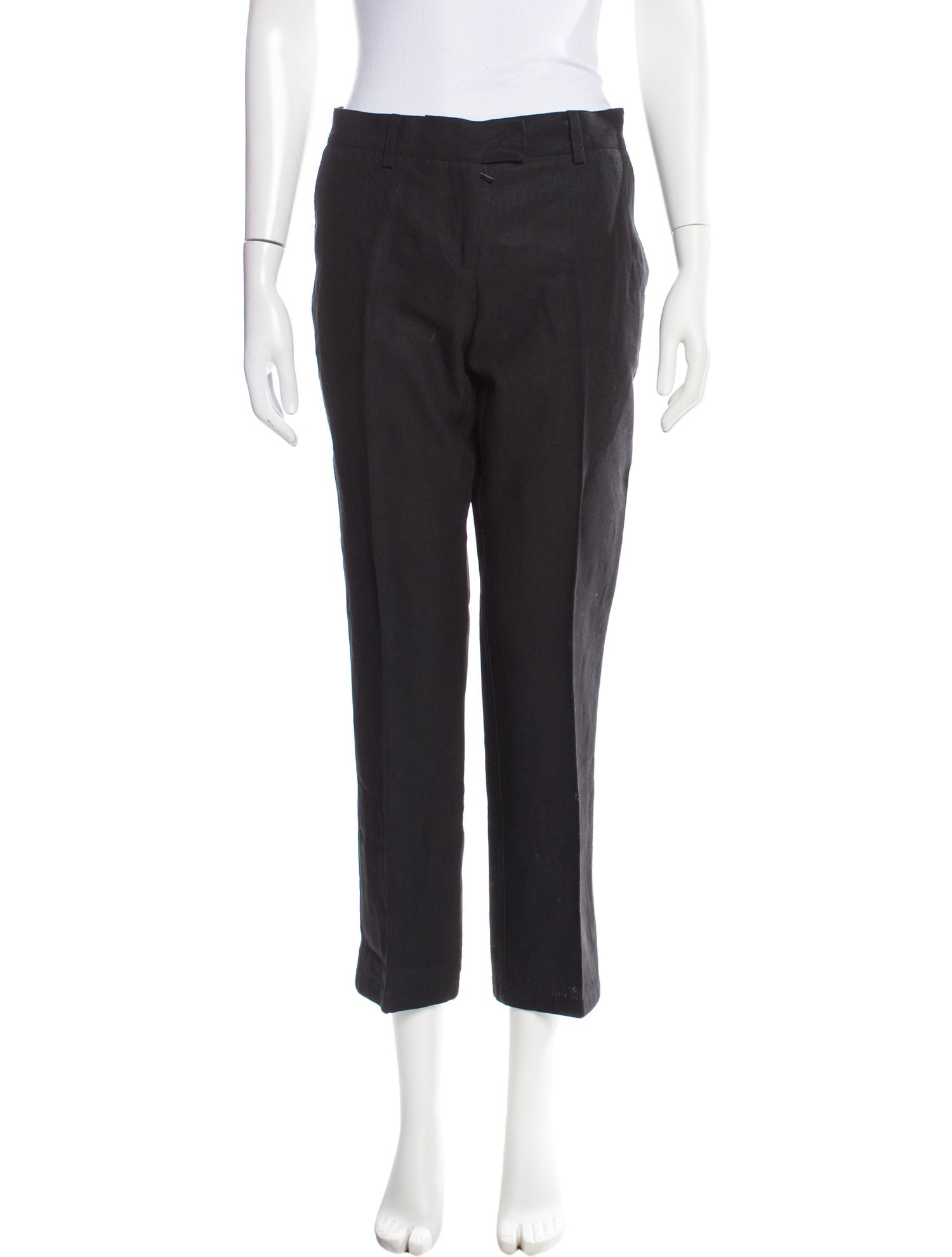 Roberto Cavalli Linen Skinny Leg Pants