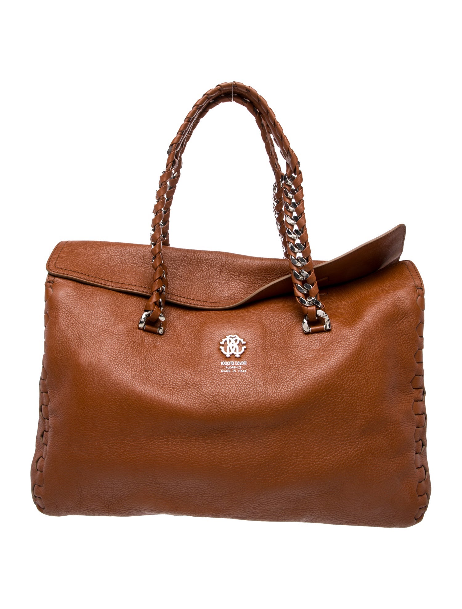 Roberto Cavalli Leather Tote