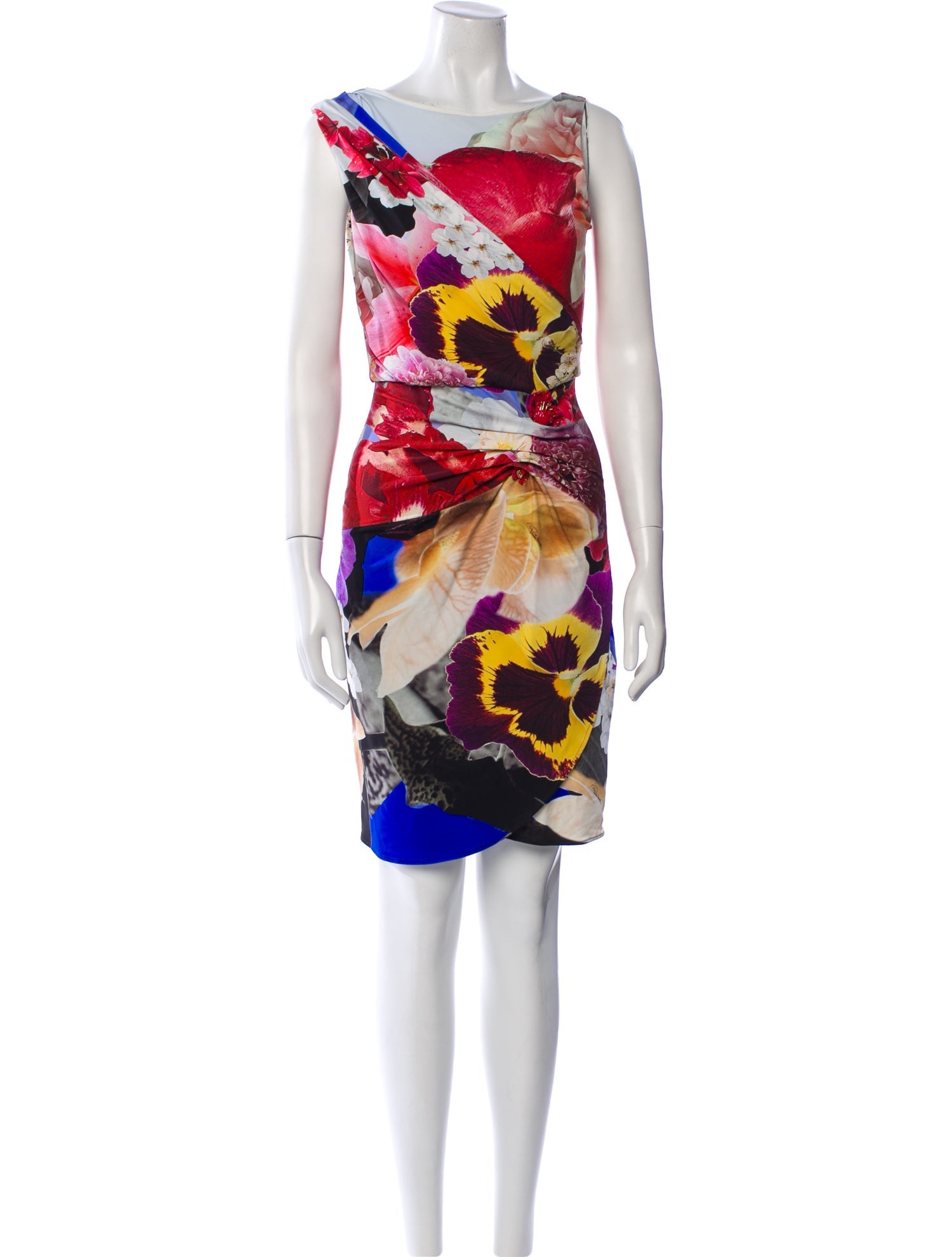 Roberto Cavalli Nylon Mini Dress