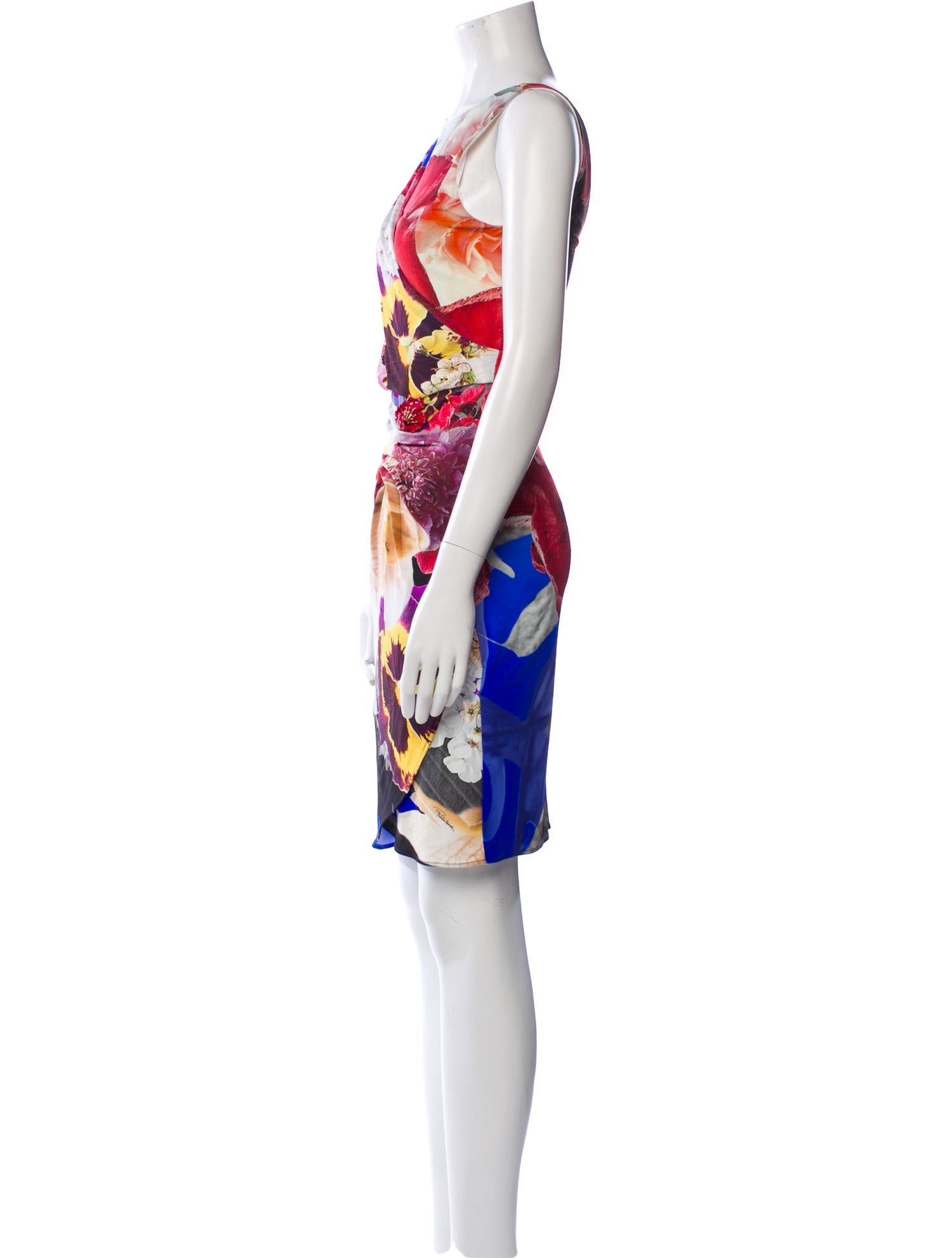 Roberto Cavalli Nylon Mini Dress