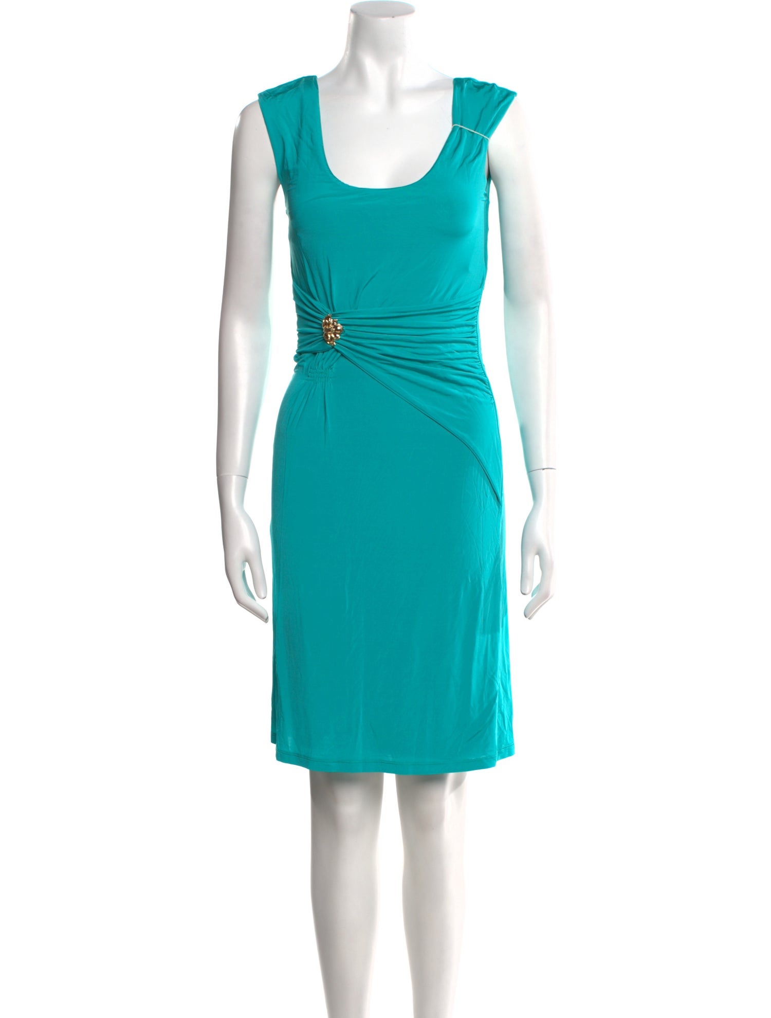Roberto Cavalli Scoop Neck Knee-Length Dress w/ Tags