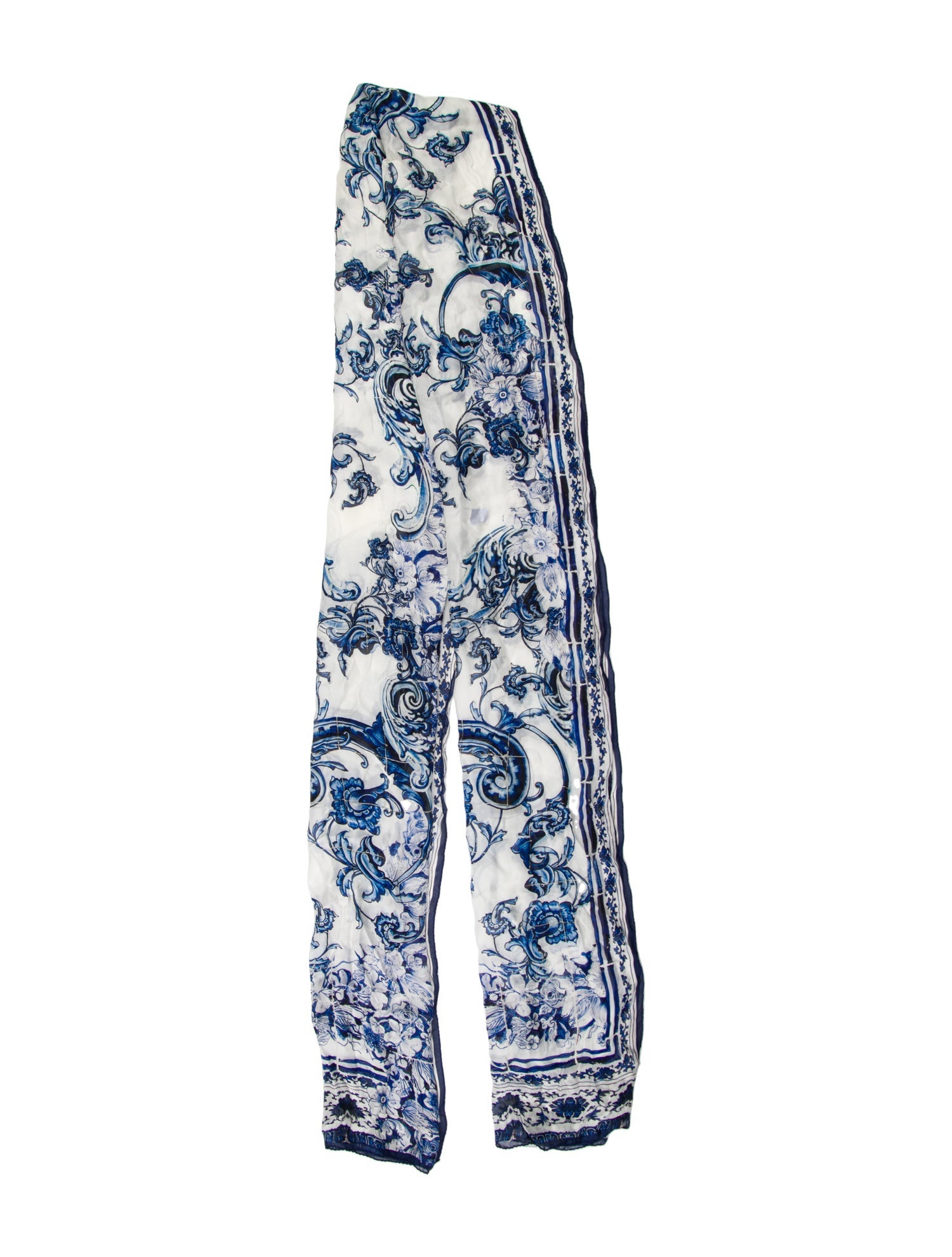 Roberto Cavalli Silk Printed Scarf