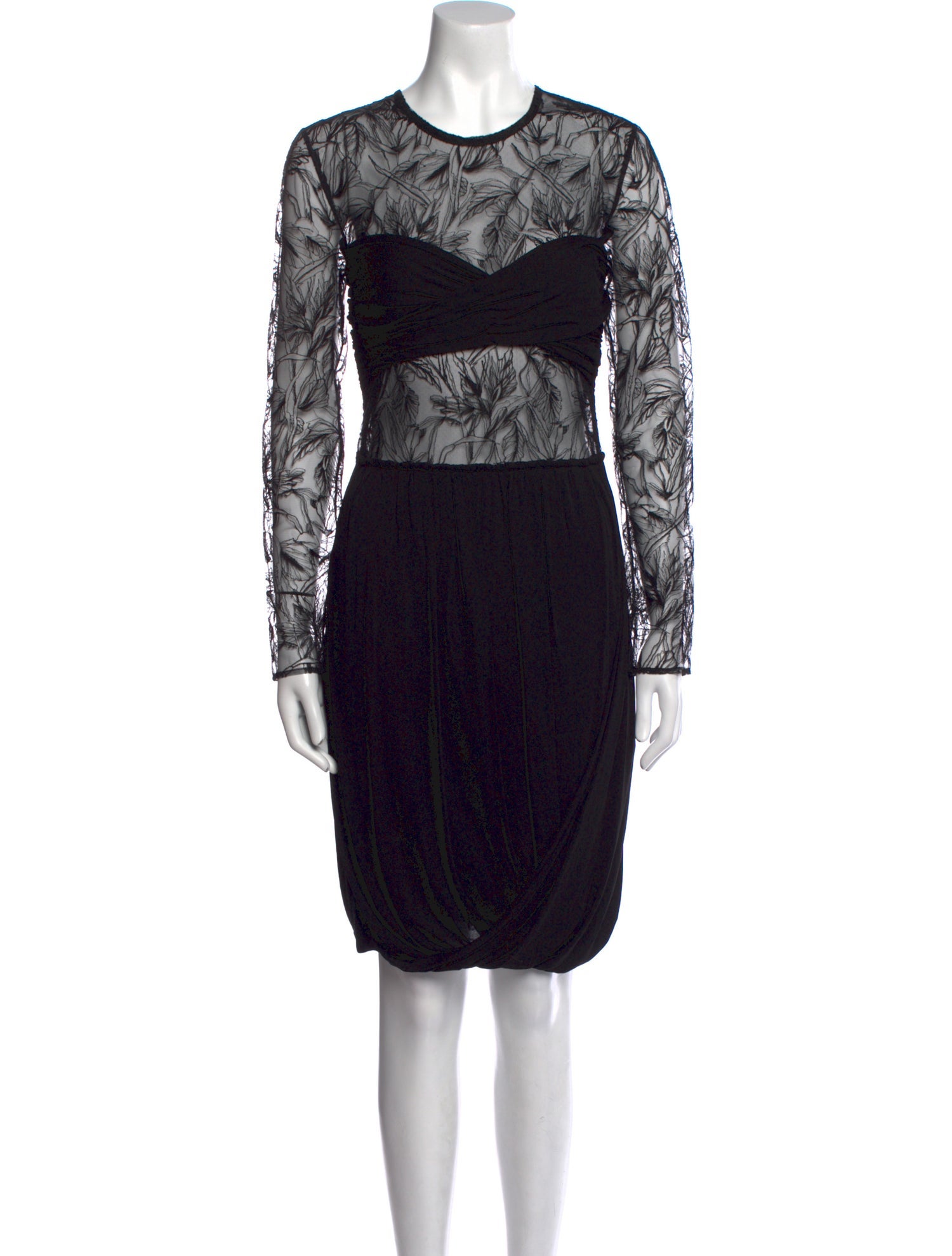 Roberto Cavalli Crew Neck Knee-Length Dress w/ Tags