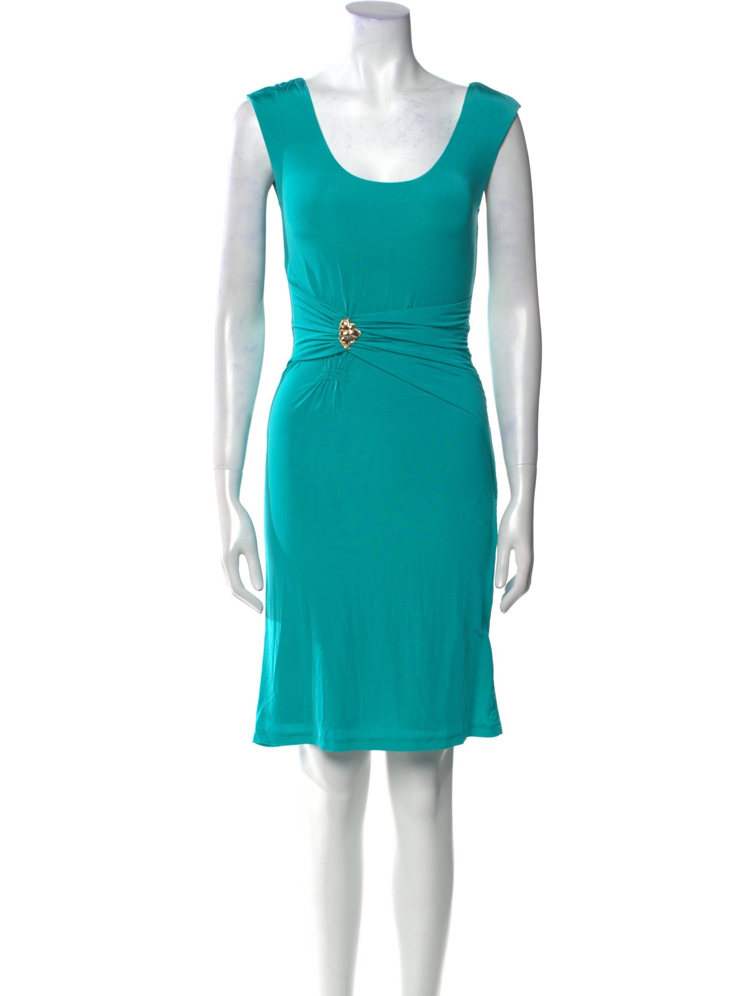 Roberto Cavalli Scoop Neck Knee-Length Dress w/ Tags