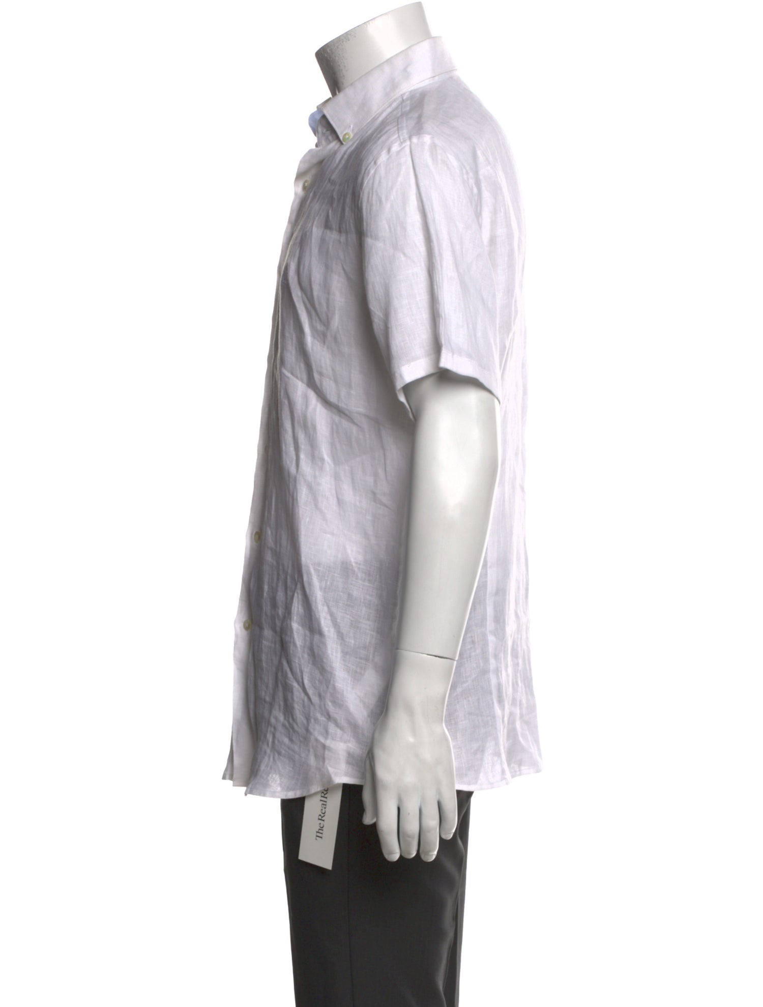 Roberto Cavalli Linen Short Sleeve Shirt