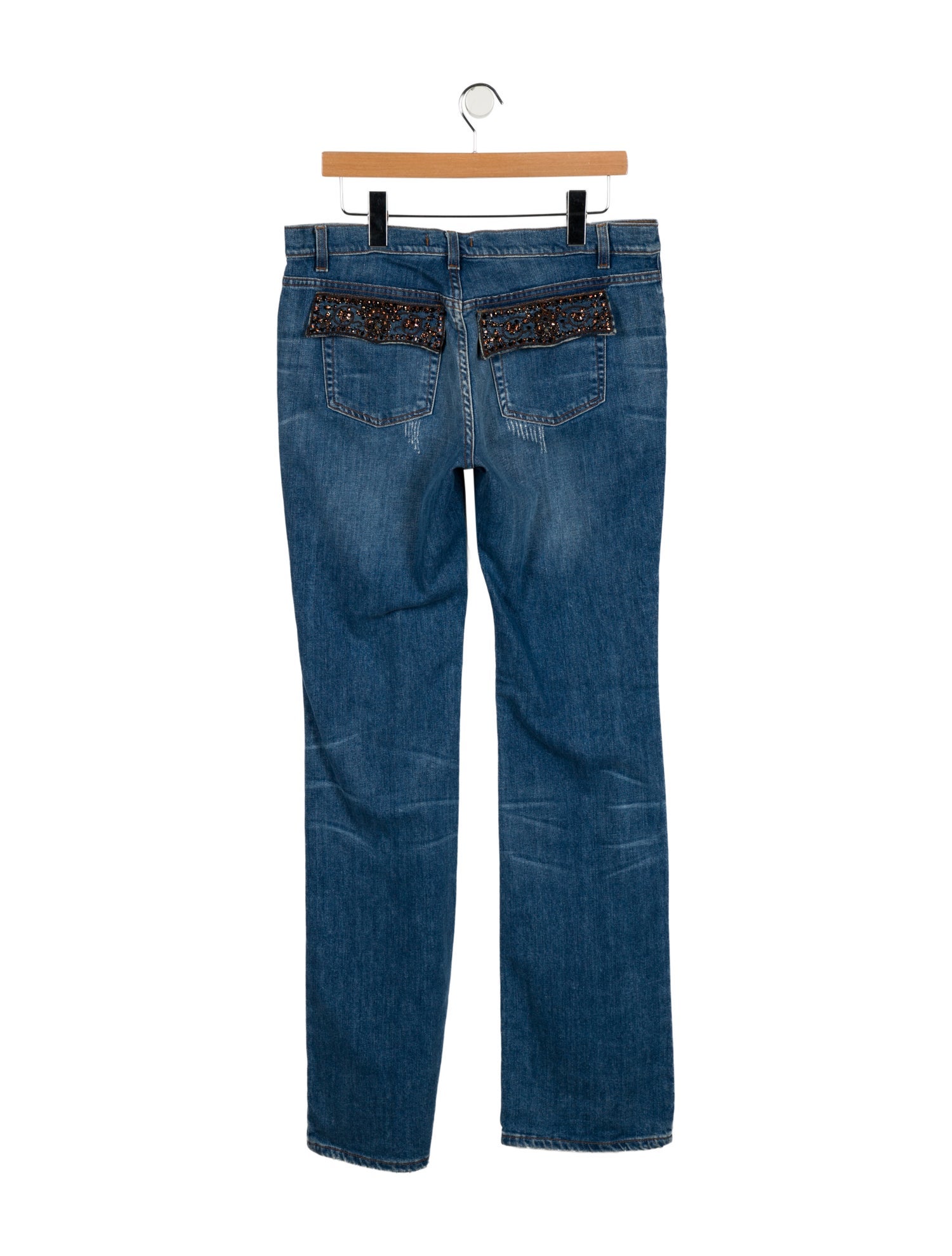 Roberto Cavalli Mid-Rise Wide Leg Jeans