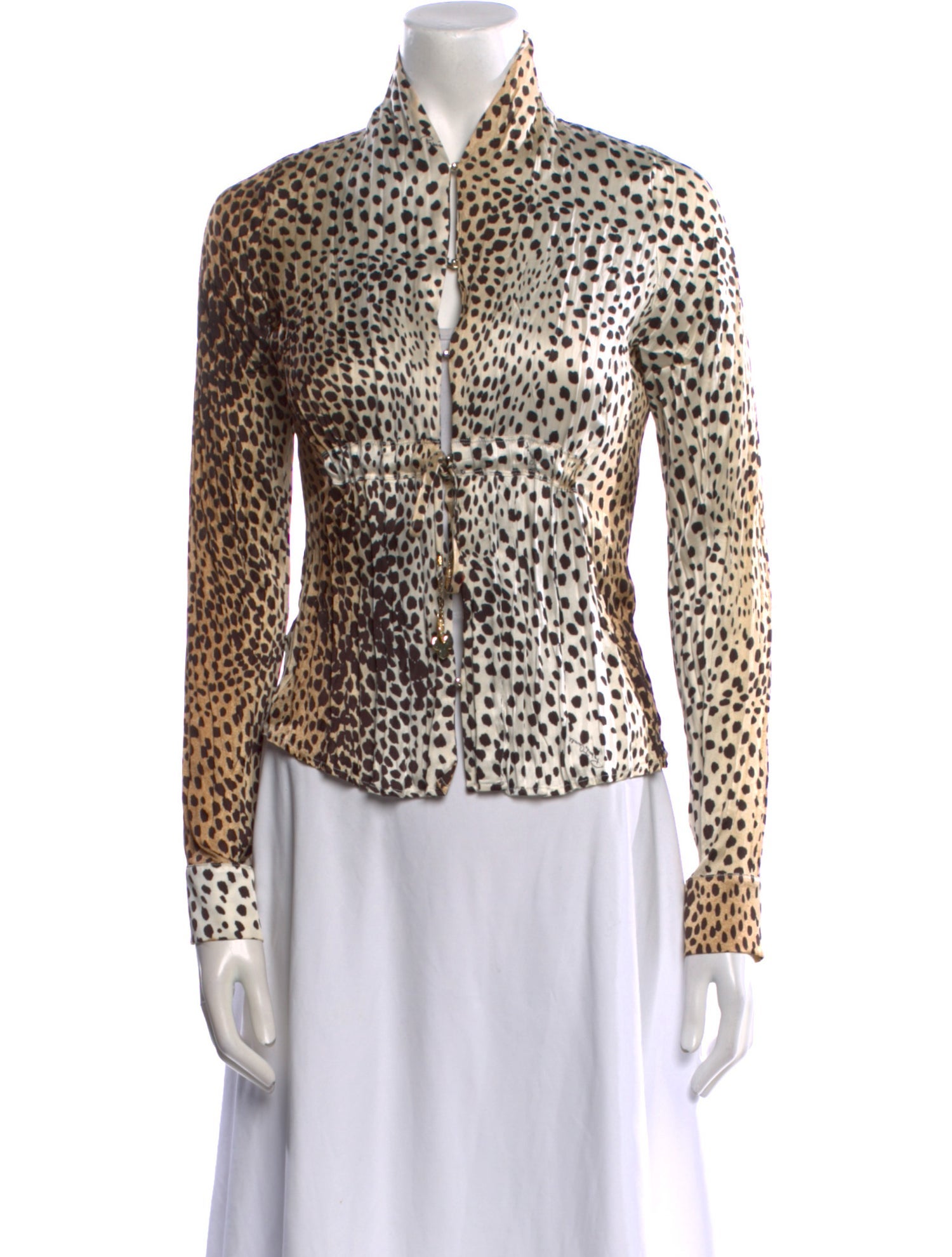 Roberto Cavalli Vintage 2005 Button-Up Top