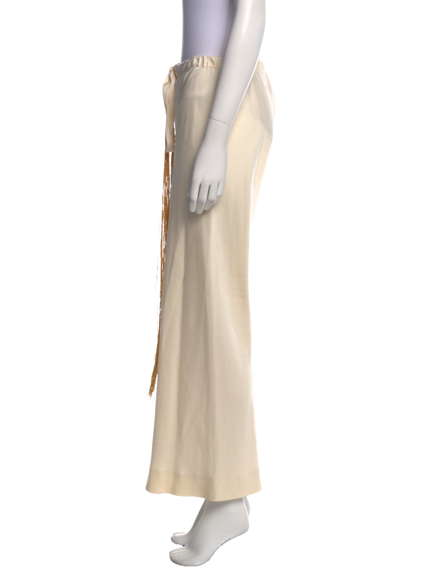 Roberto Cavalli Silk Wide Leg Pants