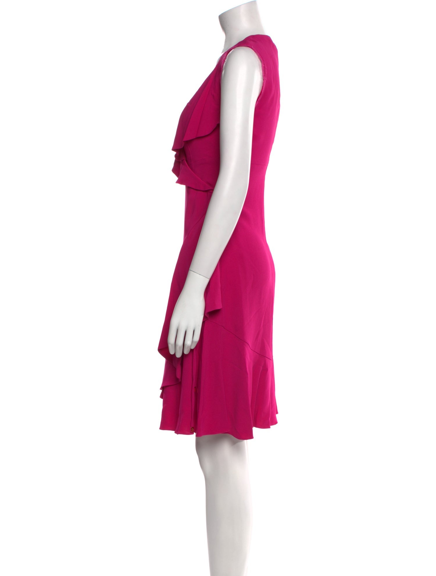 Roberto Cavalli V-Neck Mini Dress w/ Tags