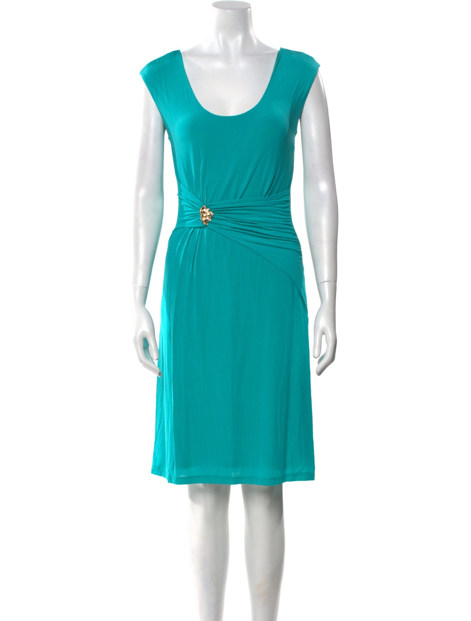 cavalli green dress Roberto Cavalli Green Tie Dye Print Gown – Treasures of NYC main image 1