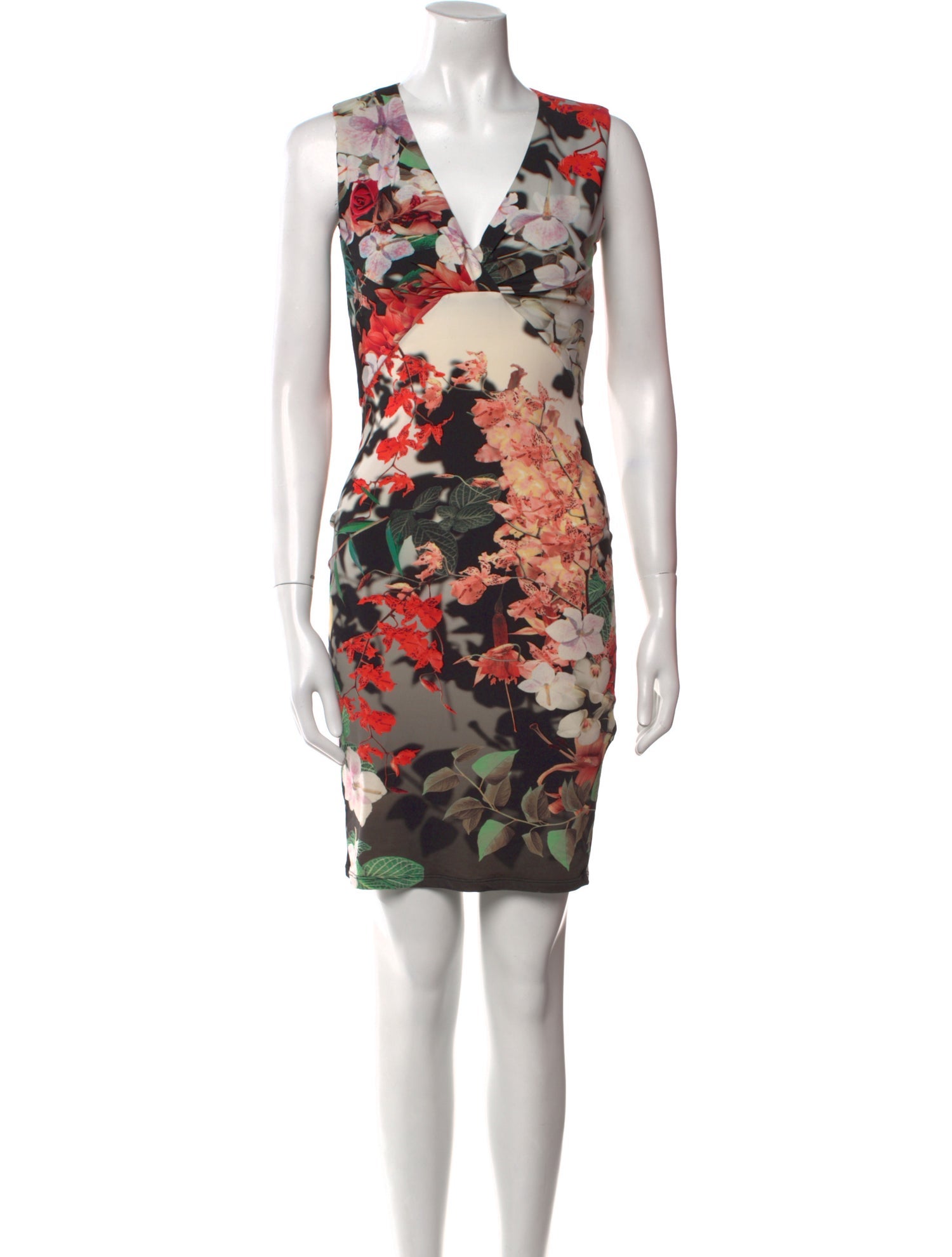 Roberto Cavalli Nylon Mini Dress