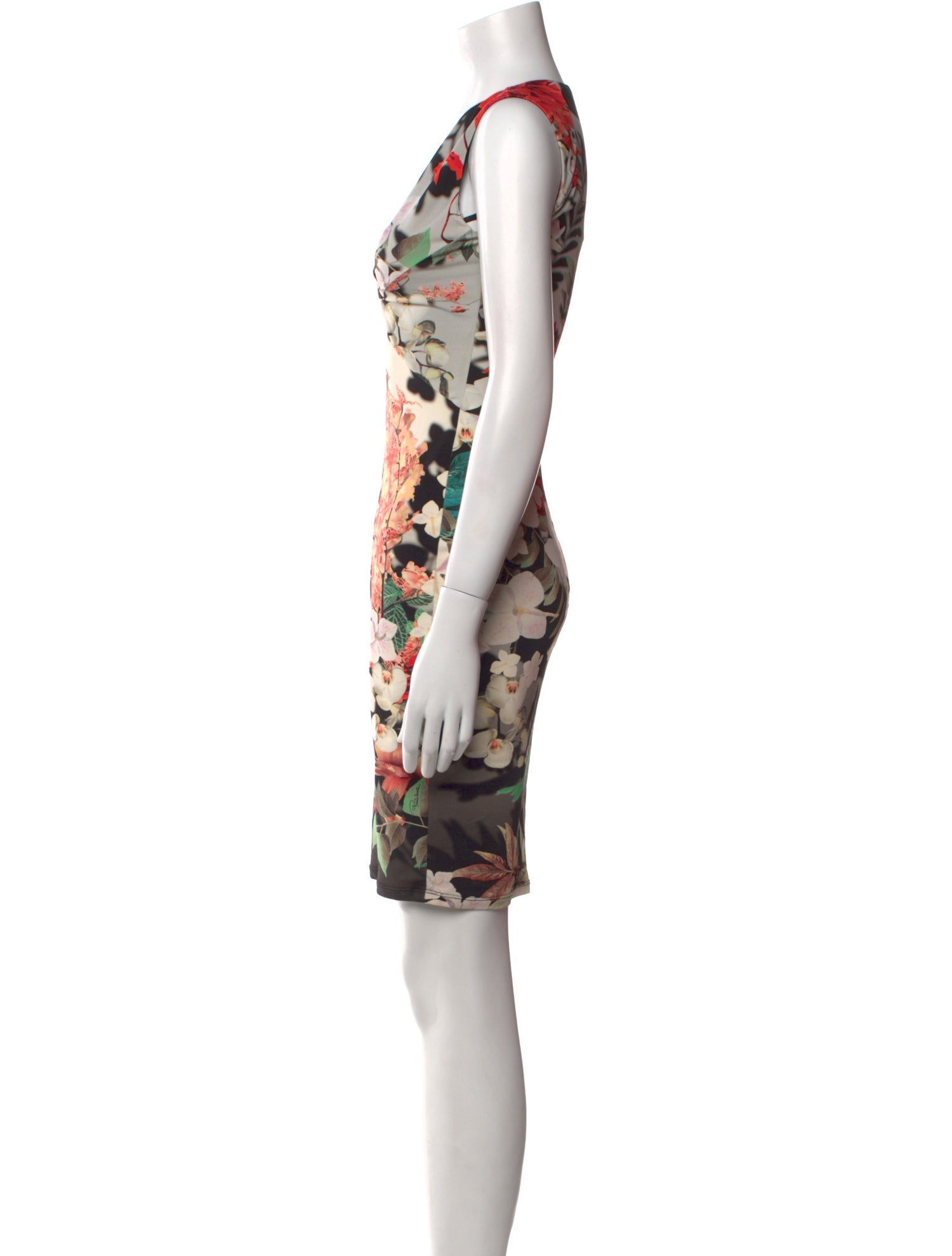 Roberto Cavalli Nylon Mini Dress