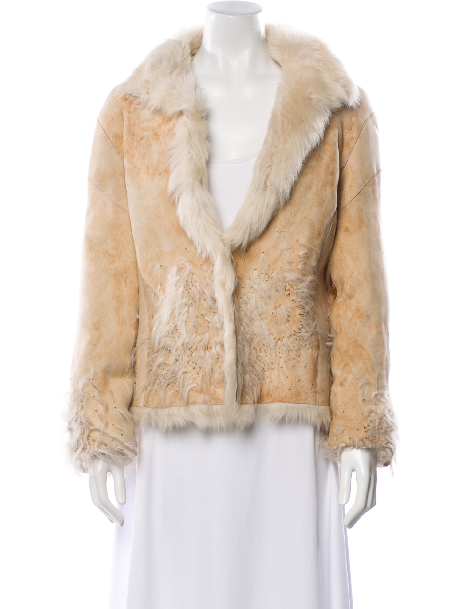 Roberto Cavalli Vintage 2004 Fur Jacket