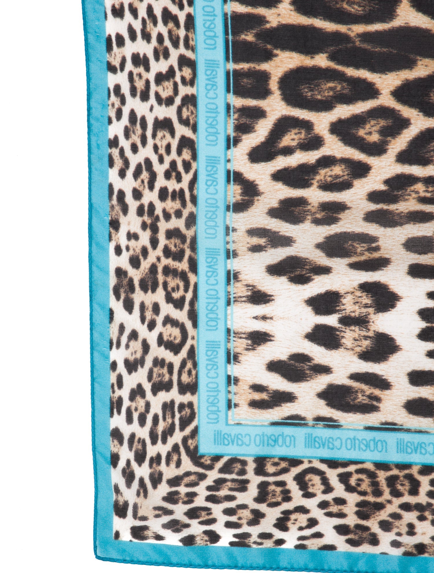 Roberto Cavalli Silk Printed Scarf