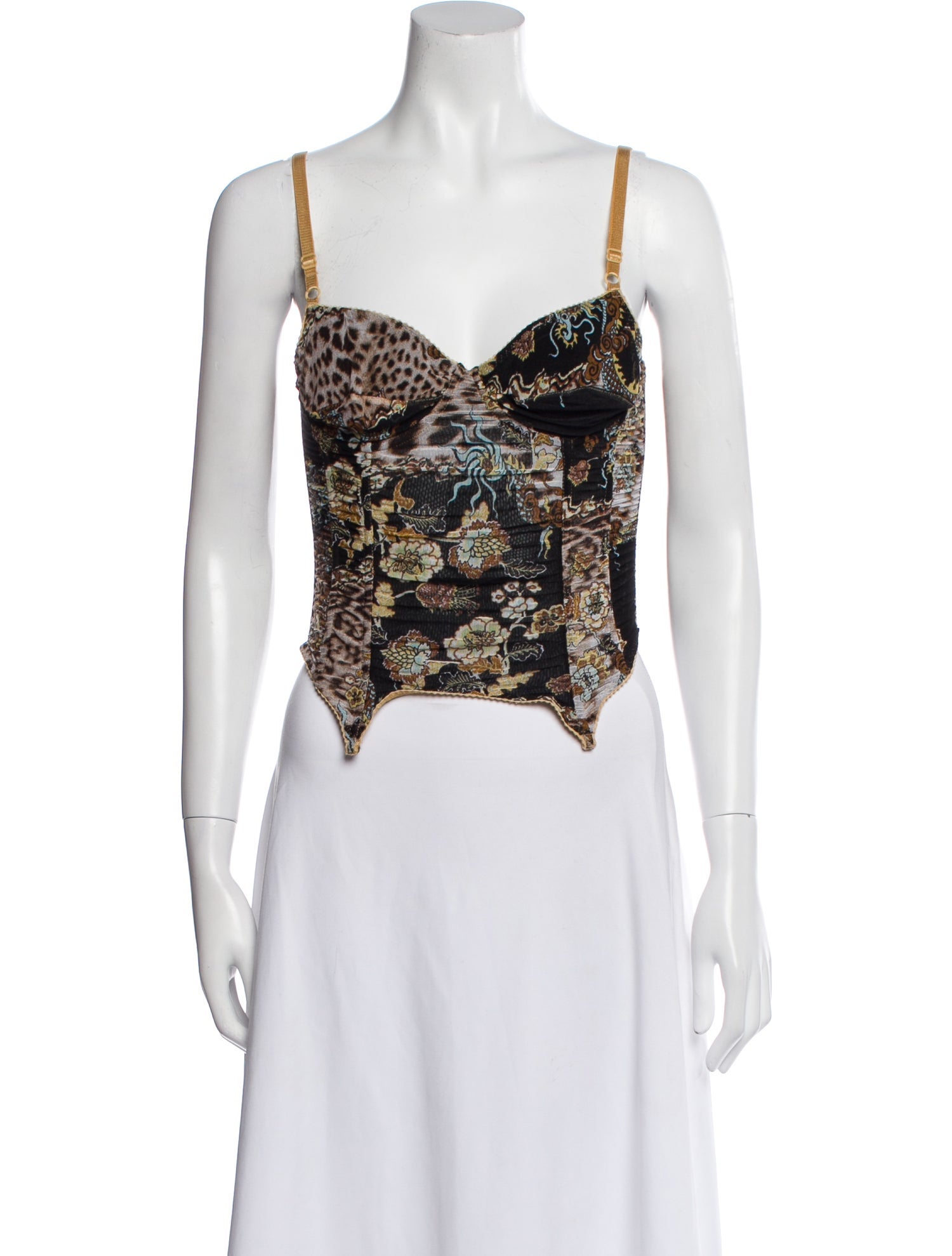 Roberto Cavalli Vintage 2003 Crop Top