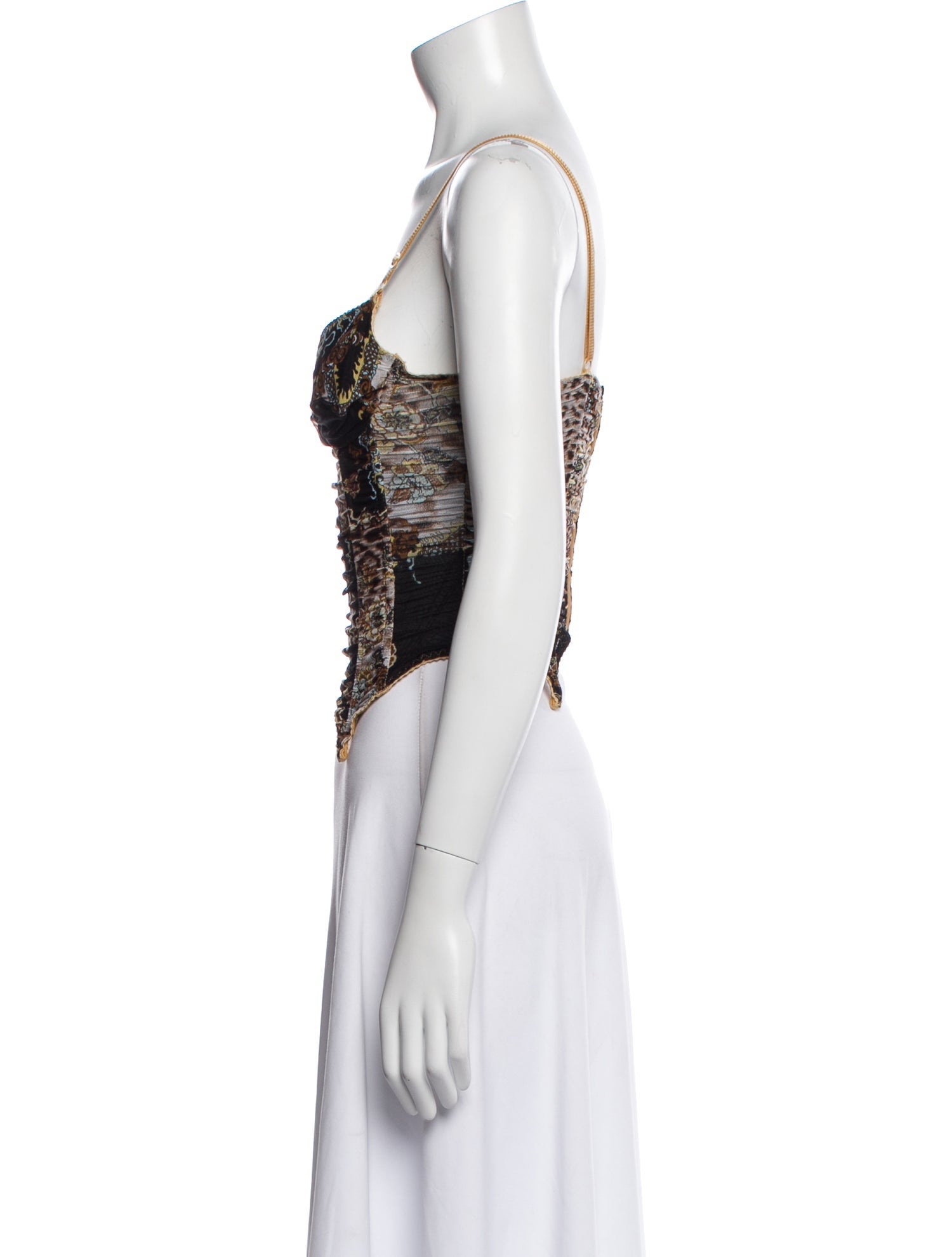 Roberto Cavalli Vintage 2003 Crop Top