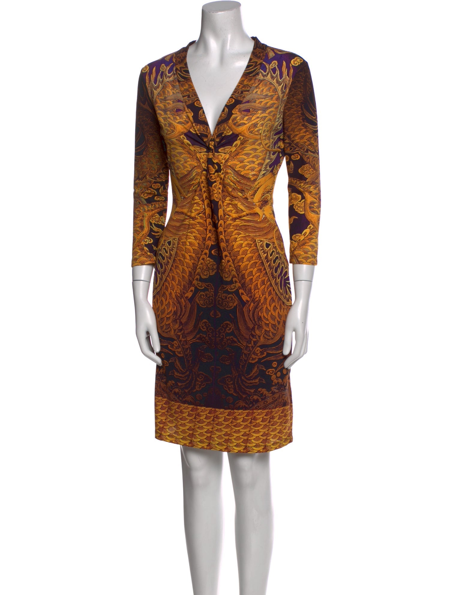 Roberto Cavalli Nylon Mini Dress