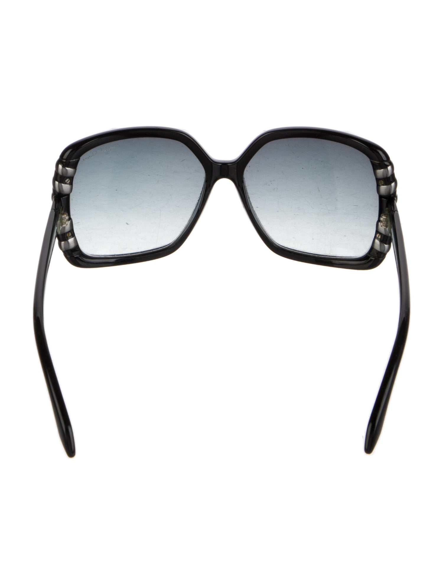 Roberto Cavalli Oversize Gradient Sunglasses