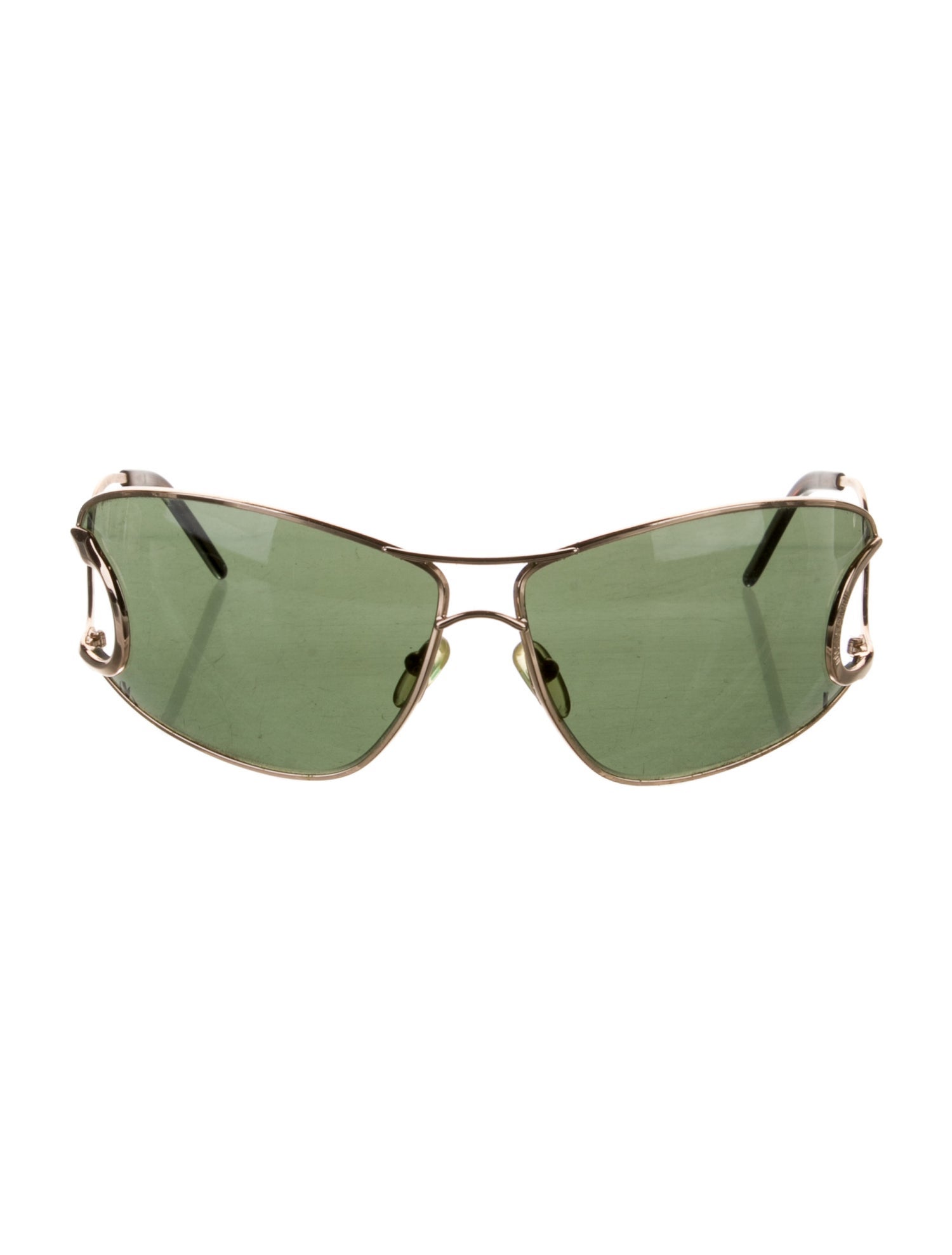 Roberto Cavalli Shield Tinted Sunglasses