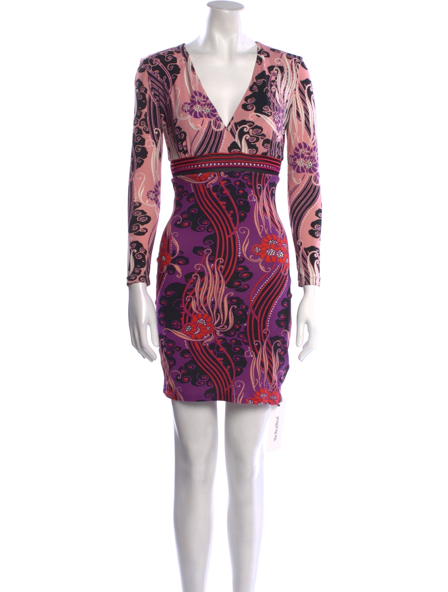Roberto Cavalli Printed Mini Dress