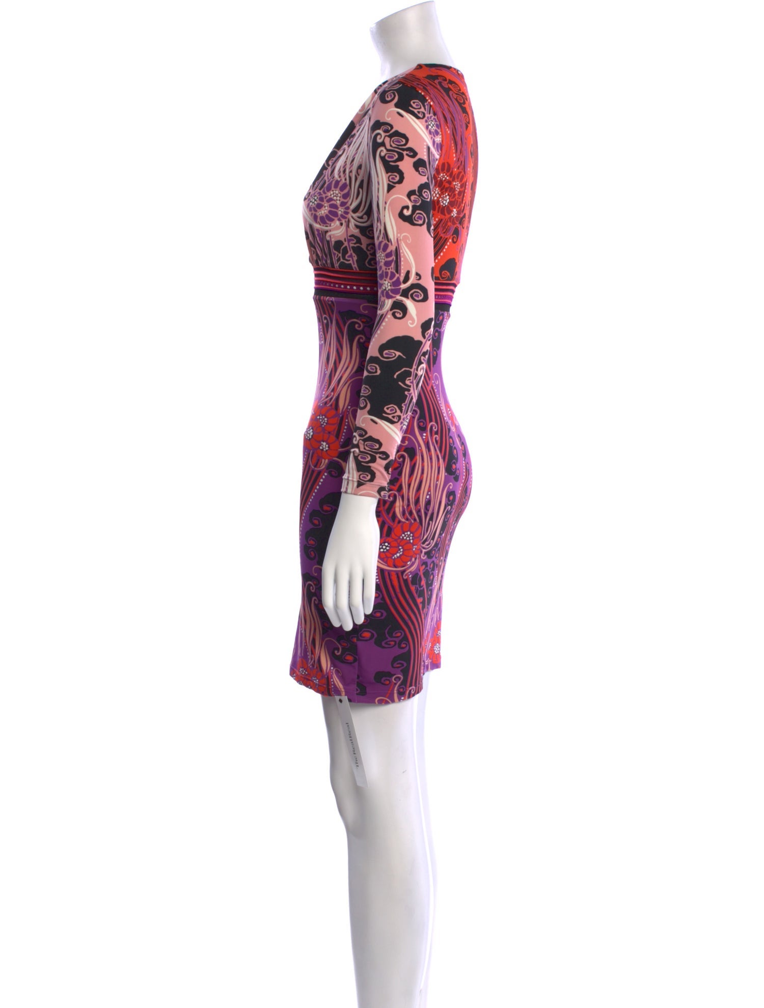 Roberto Cavalli Printed Mini Dress